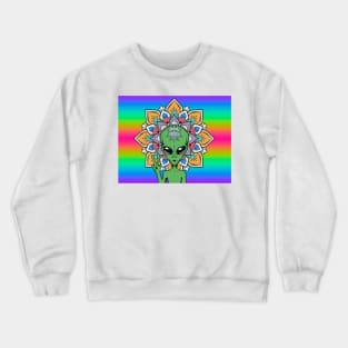 Alien mandala Crewneck Sweatshirt